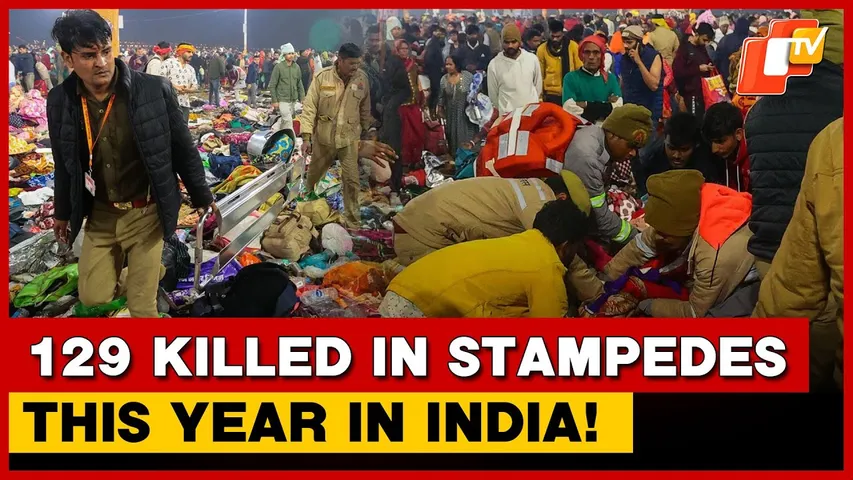 India Sees 129 Deaths In Stampedes This Year; Temples & Rallies Worst Hit | OTV