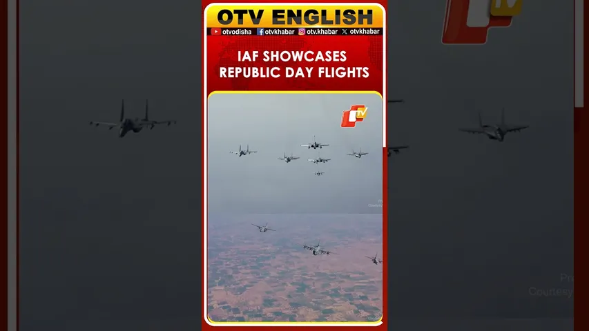 IAF Showcases 77th Republic Day Flying Display In Delhi
