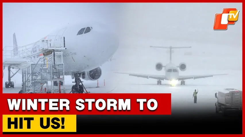 Severe Winter Storm Heads For US, Flights Hit, Power Outage Warnings | OTV