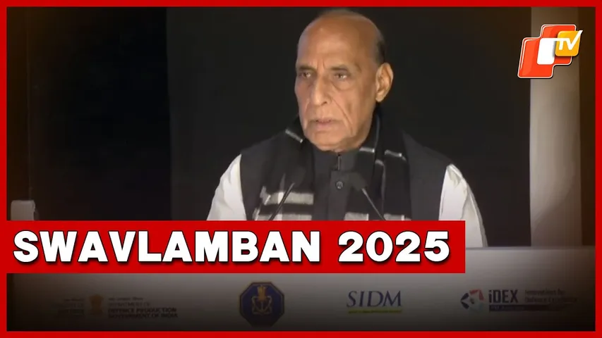 At Swavlamban 2025, Rajnath Singh Says Innovators Are Driving India’s Rise As A Maritime Power