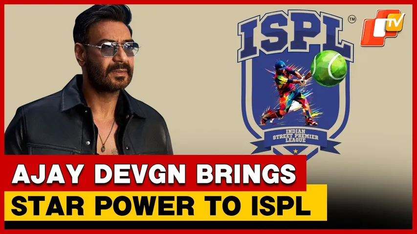 Ajay Devgn Joins ISPL as Ahmedabad Franchise Owner, Lauds Street Cricket Talent | OTV
