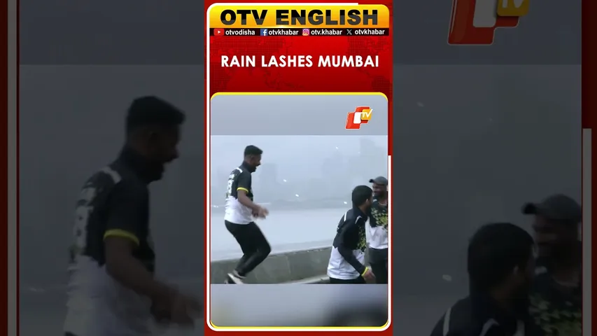 Rain Lashes Parts Of Mumbai; Visuals From Marine Drive