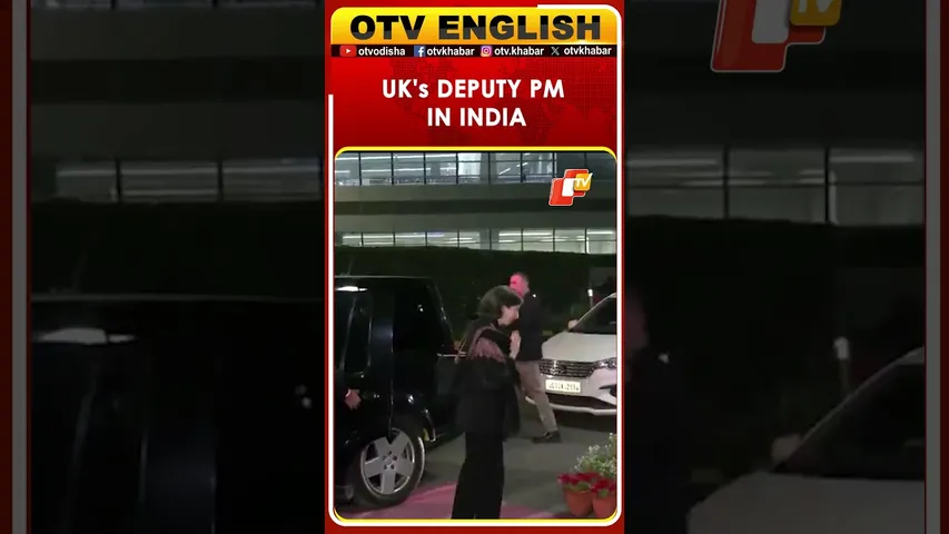 UK Deputy PM David Lammy Arrives For India AI Summit