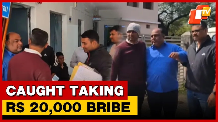 Odisha Vigilance Nabs Senior Clerk Accepting Bribe Of Rs 20,000 | OTV