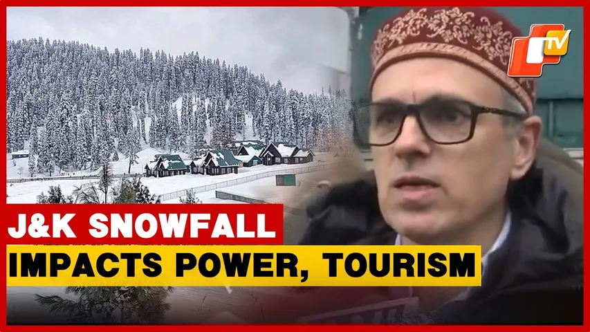CM Omar Abdullah On J&K Snowfall, Power, Tourism & Budget
