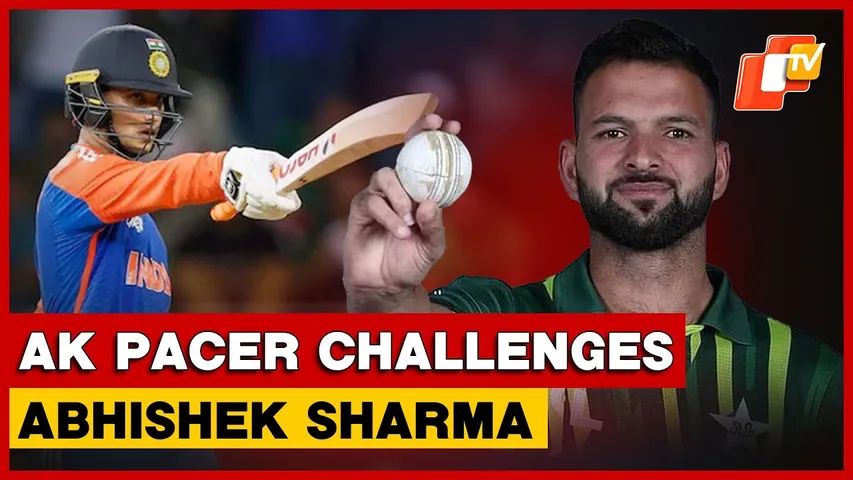 Cricket Heats Up! Ihsanullah’s Bold Challenge To India’s Abhishek Sharma