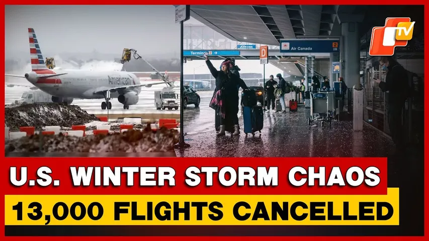 U.S. Travel Chaos: 13,000 Flights Cancelled Amid Brutal Winter Storm