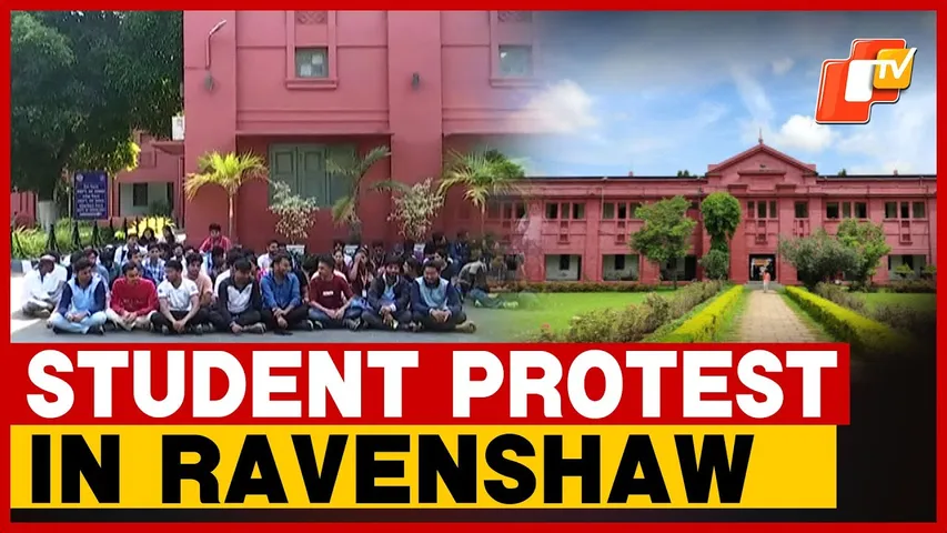 Student Unrest Erupts Again At Ravenshaw University Over ‘Poor Infrastructure’ I Odisha