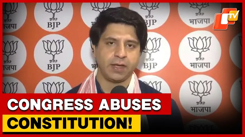 Delhi: BJP Slams Congress For Abuse, Anarchy & Insult To Constitution | OTV