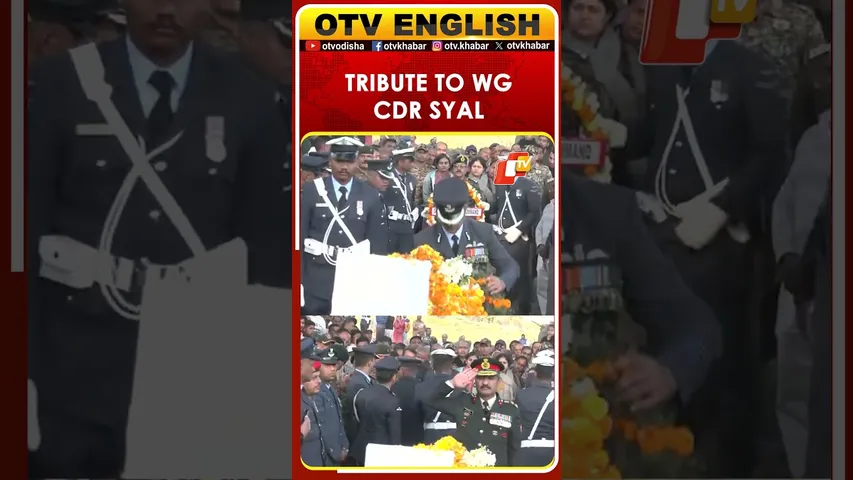 Final Goodbye: Armed Forces Honour Wg Cdr Namansh Syal In Himachal