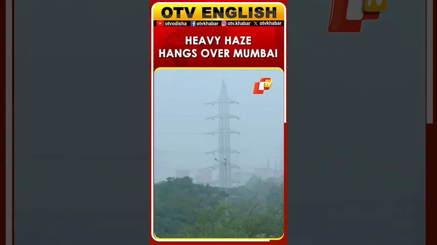 Heavy Haze Hangs Over Wadala Area In Mumbai, Maharashtra