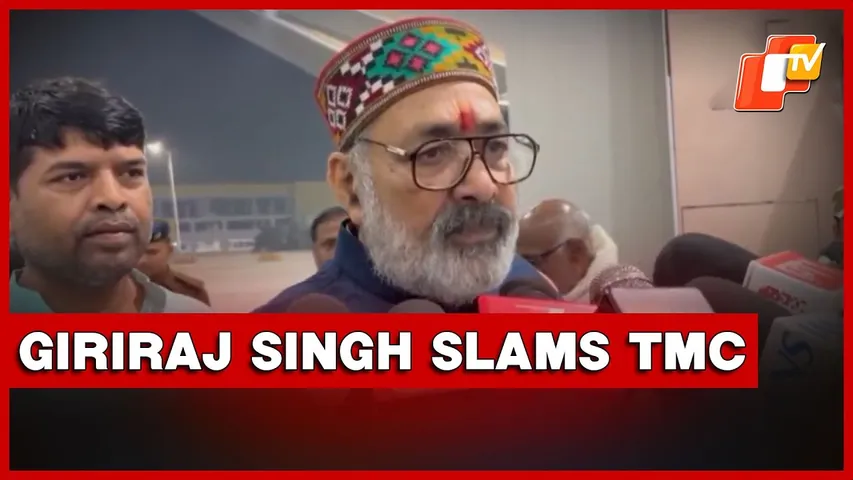 Bihar | Giriraj Singh Slams TMC Over ‘Babri Masjid’ Remark; Backs SC/ST Act Amid Controversy
