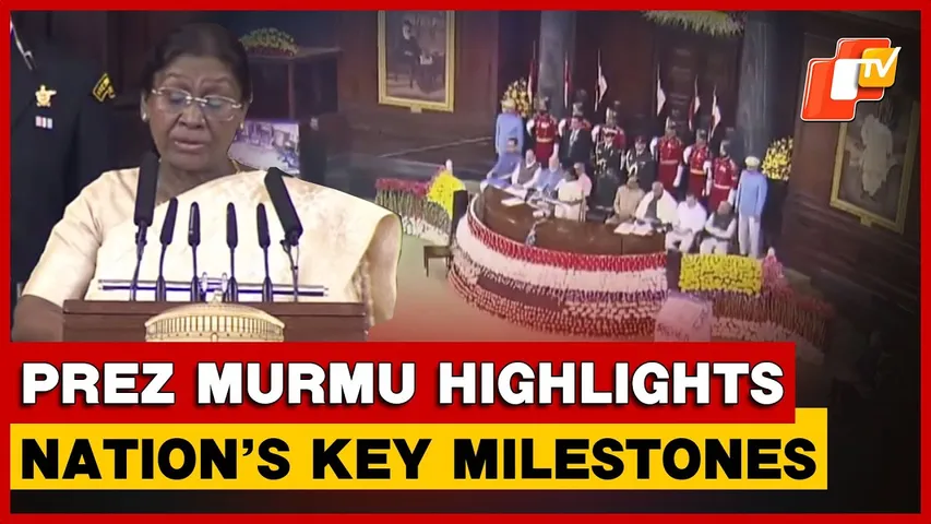 Droupadi Murmu Lauds Historic Reforms, Women Empowerment & 150 Years Of Vande Mataram