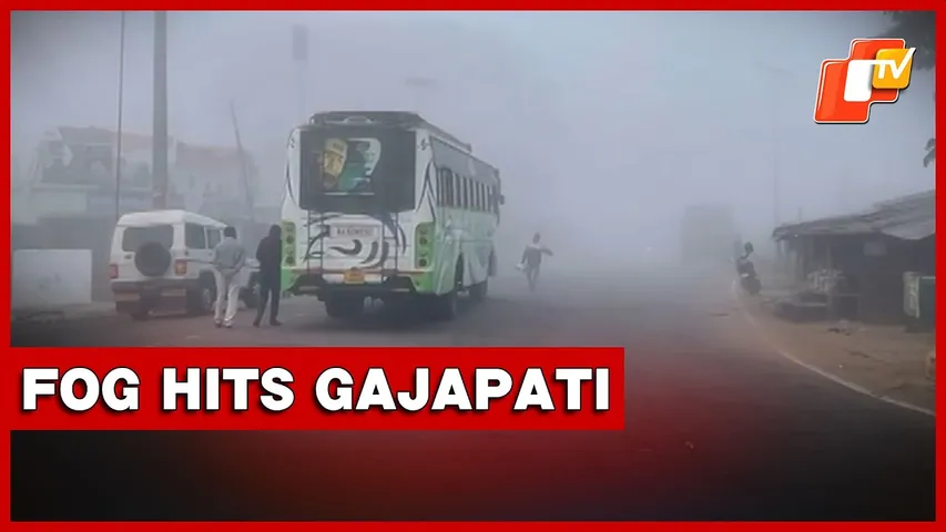 Thick Fog Reduces Visibility, Disrupts Travel In Gajapati District Of Odisha
