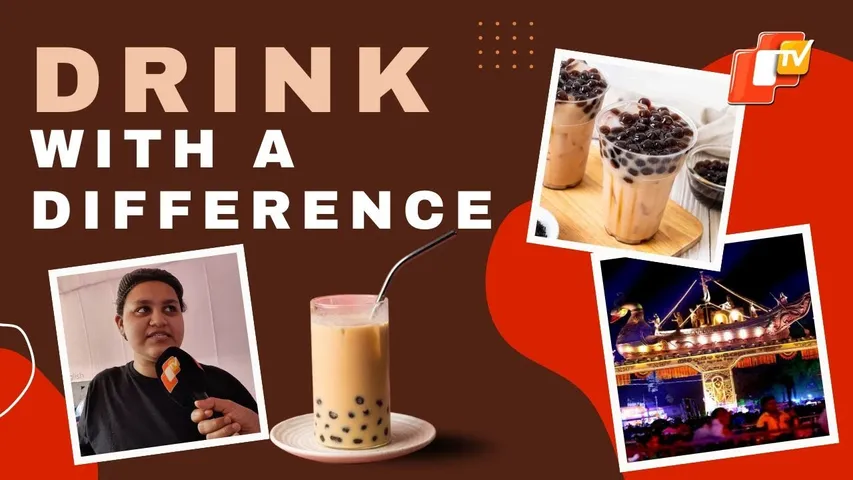 Visitors Relish Special Drink At Bali Yatra 2025