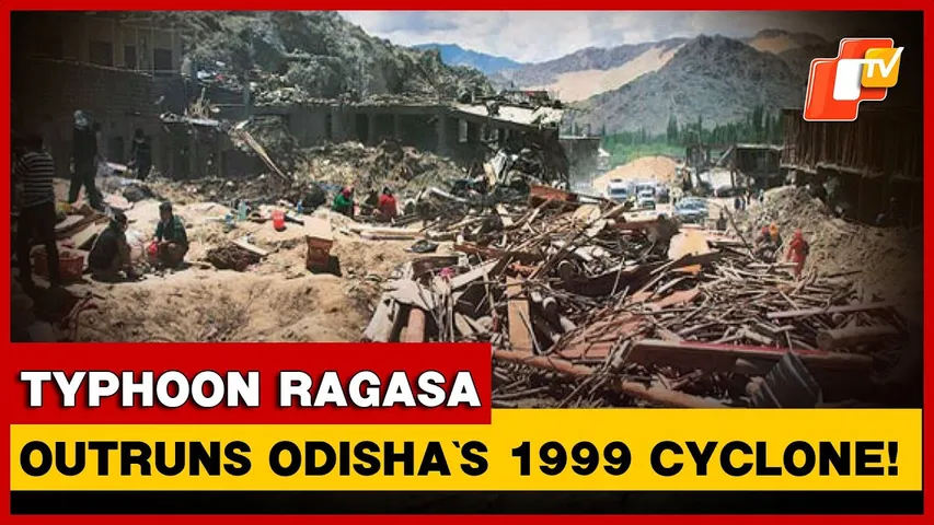 Typhoon Ragasa Stirs Philippines, Surpasses Odisha’s 1999 Cyclone Fury By 2 Mb