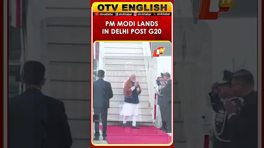 PM Modi Arrives In Delhi After G20 Summit In South Africa
