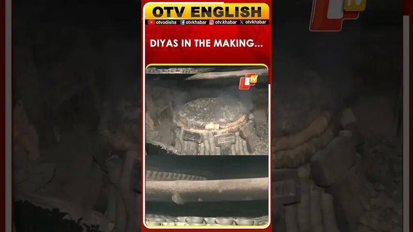 Potters In Kolkata’s Ultadanga Dakshindari Craft Colourful & Decorative Diyas Ahead Of Diwali