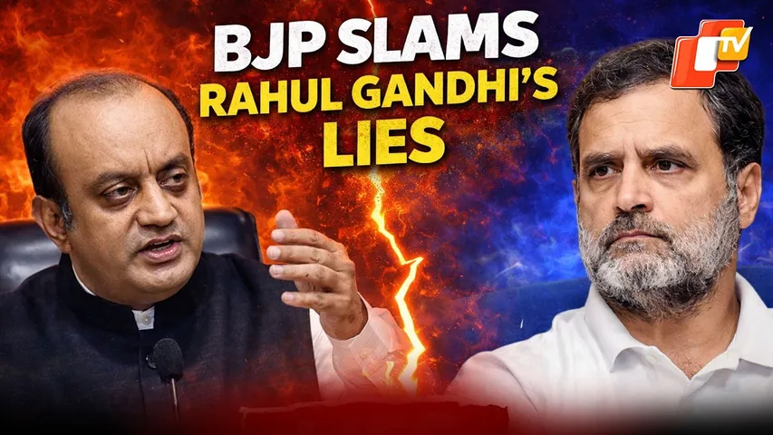 Delhi: BJP's Sudhanshu Trivedi Slams Rahul Gandhi Over 'Venomous Lies'