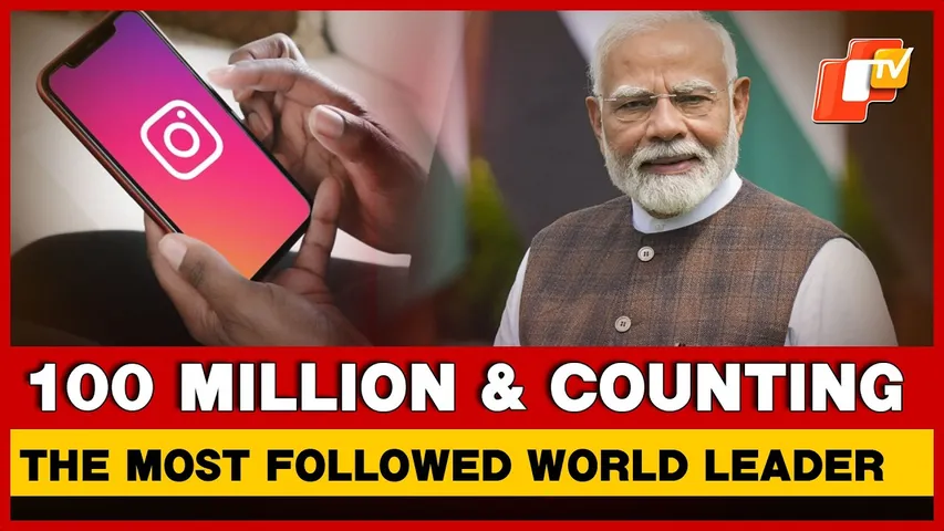 PM Modi Crosses 100 Million Followers On Instagram, A First For Any World Leader