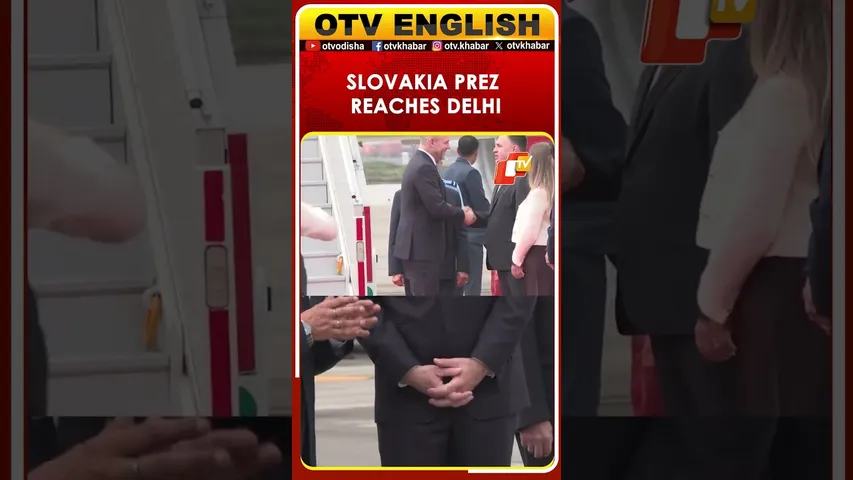 Slovakia Republic President Peter Pellegrini Arrives In Delhi