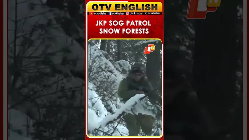 JKP & SOG Patrol Bhaderwah Snow Forests For Republic Day