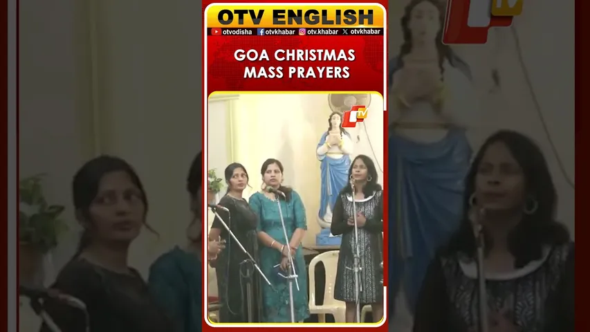 Midnight Mass Prayers In Goa On Christmas
