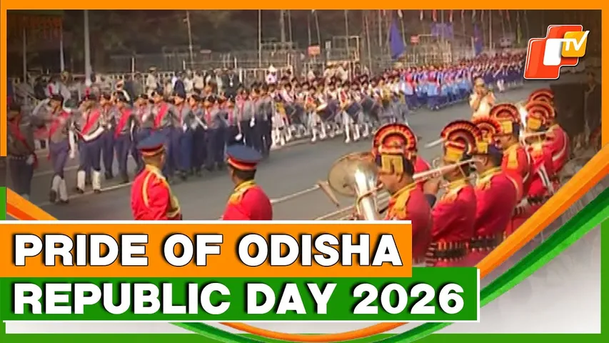 Odisha Celebrates Republic Day With Grand State-Level Parade In Bhubaneswar