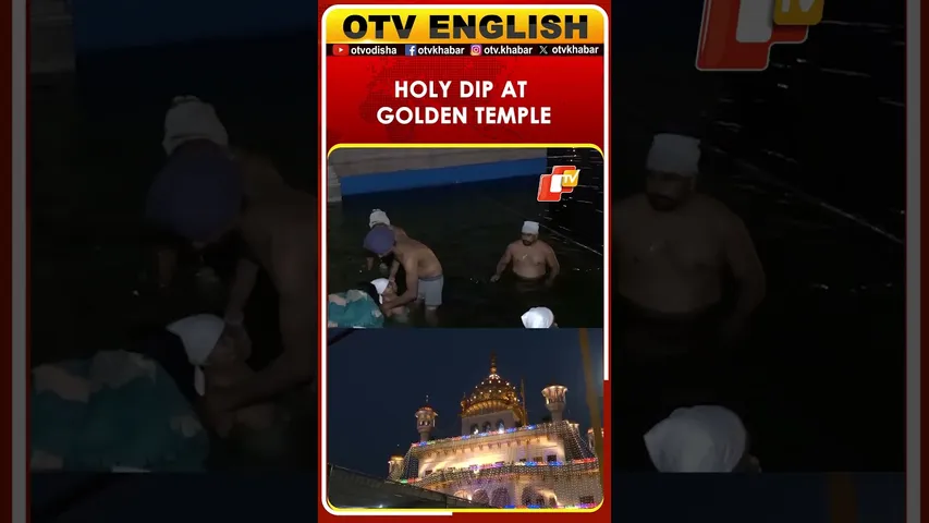 Punjab: Amrit Sarovar Witnesses Devotees Paying Obeisance On Guru Nanak Jayanti At Golden Temple