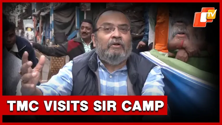 TMC Leader Kunal Ghosh Visits SIR Camp In Kolkata, Cites SC Order | OTV