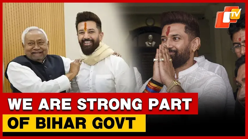 Patna: Union Minister And LJP(RV) Chief Chirag Paswan On Bihar Govt Oath-Taking | OTV