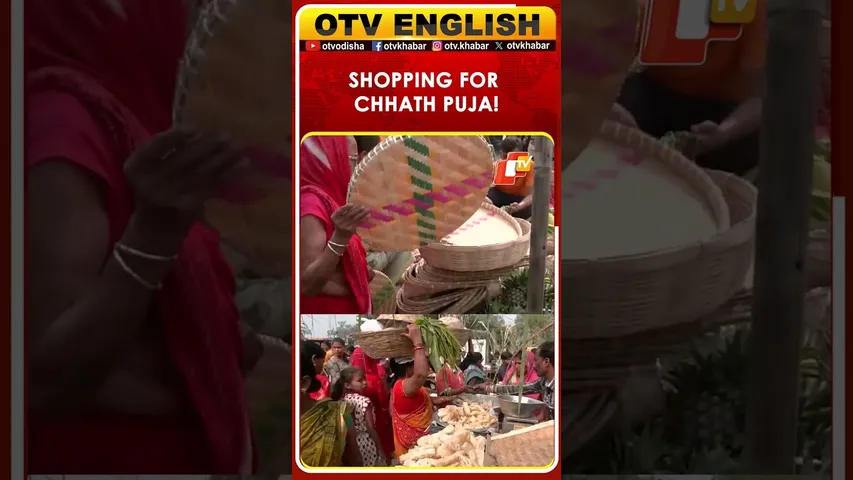 People Shop For Chhath Puja At Delhi's Gandhi Market