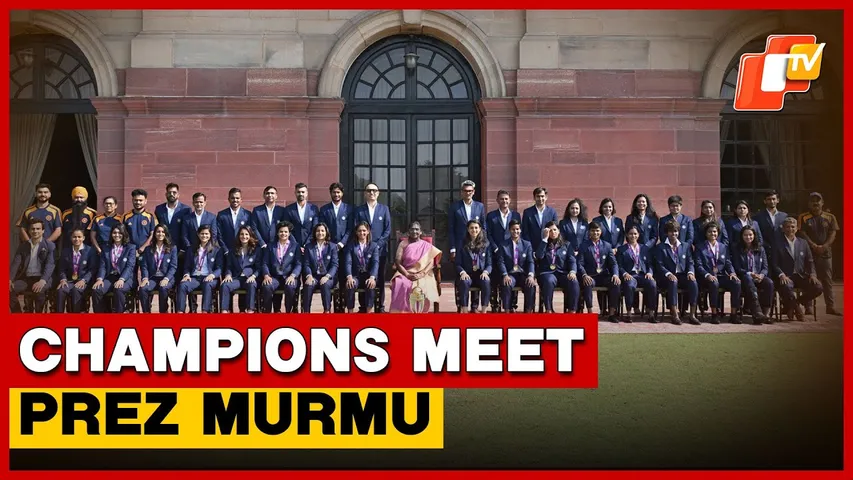 Women’s World Cup-Winning Indian Team Meets President Murmu, Coach Calls It India’s Victory