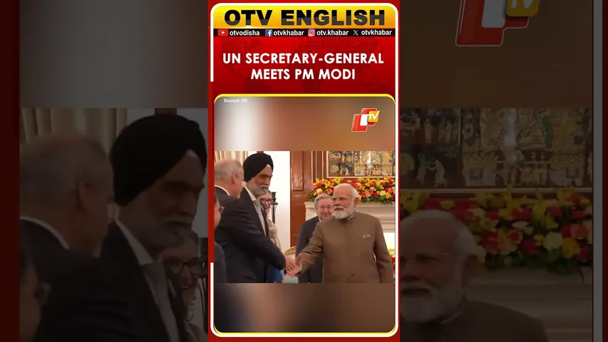 UN Secretary-General António Guterres Meets PM Narendra Modi In Delhi