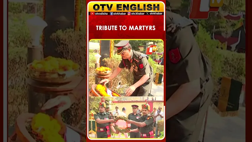 Tributes Paid To Martyrs On Armed Forces Veterans' Day In Bhubaneswar | Odisha