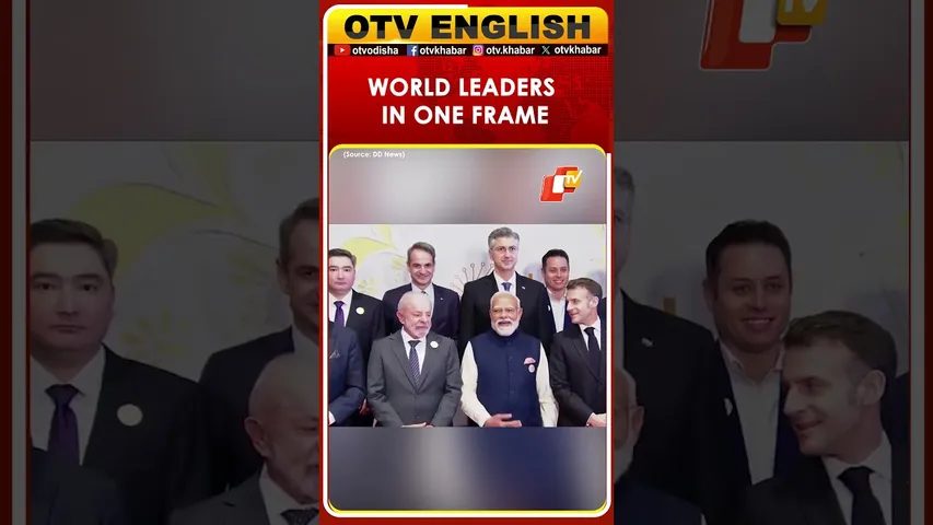 World Leaders Pose For Group Photo At India AI Impact Summit 2026