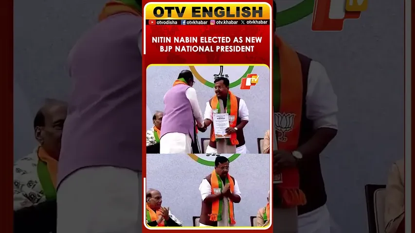 Nitin Nabin Elected As National President Of Bharatiya Janata Party