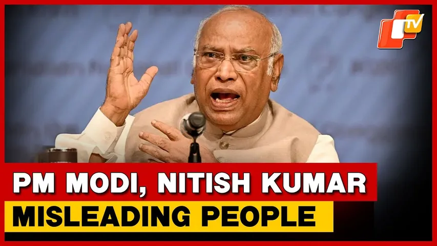 Patna | Congress’ Mallikarjun Kharge Says PM Modi, Nitish Kumar Misleading People | OTV