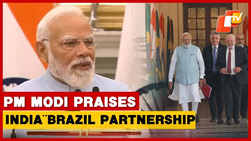 PM Narendra Modi Welcomes Brazilian President, Hails India–Brazil Ties