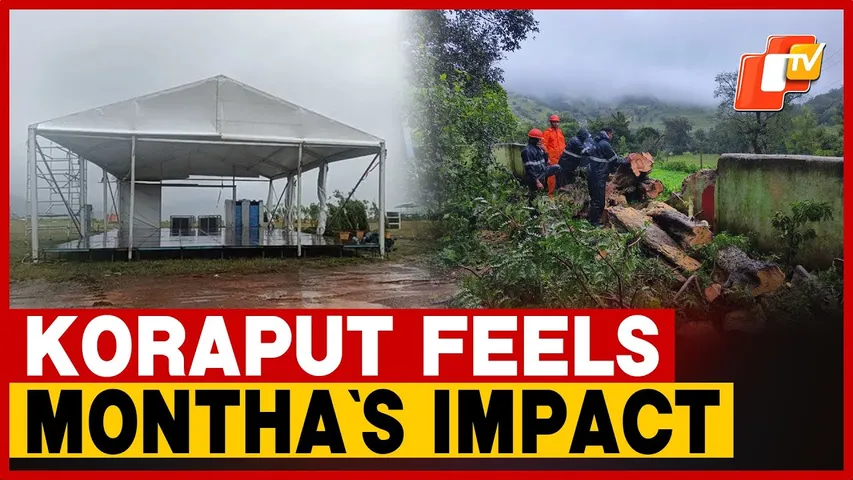 Cyclone Montha: Strong Winds Rip Through Girilimali Eco Retreat, Tents Blown Away