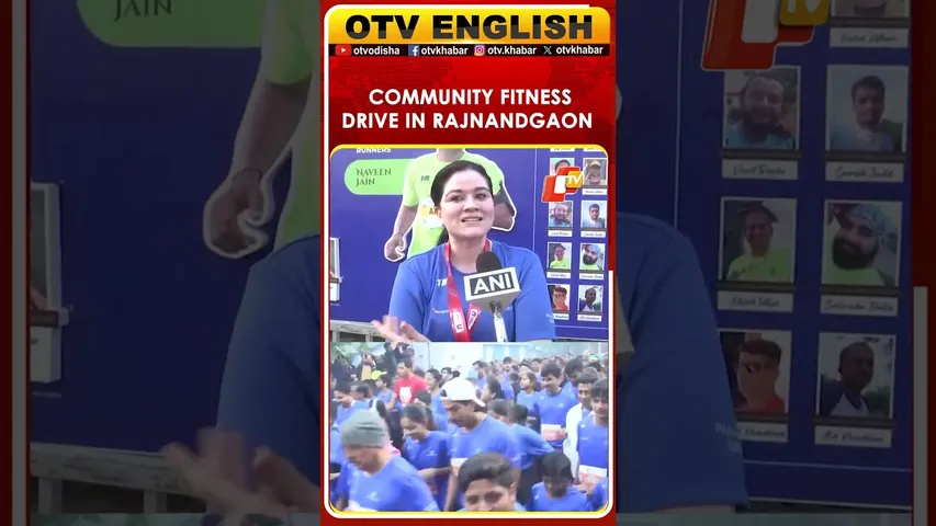 Rajnandgaon Half Marathon Attracts 2,200 Participants; SP Sharma Stresses On Fitness & Well-Being