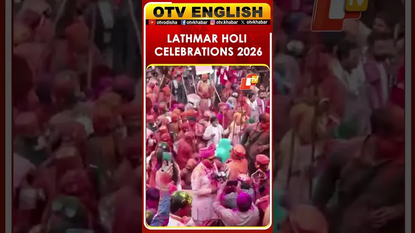 UP’s Barsana Comes Alive with Iconic Lathmar Holi Festivities