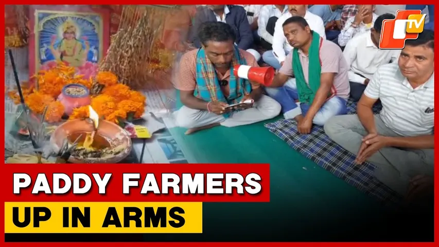 Around 5,000 Farmers In Odisha’s Bargarh ‘Excluded From Paddy Registration’; Launch Protest | OTV