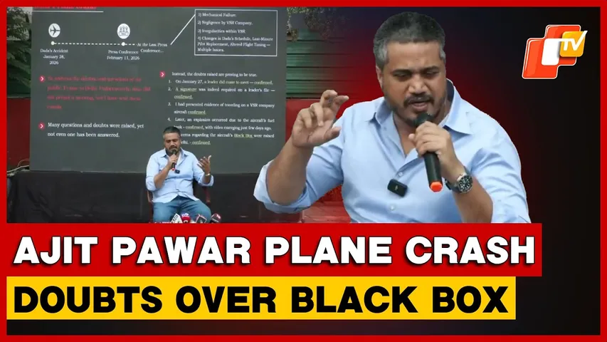 Ajit Pawar Plane Crash Case: NCP Leader Rohit Pawar Raises Doubts Over Black Box & Blasts