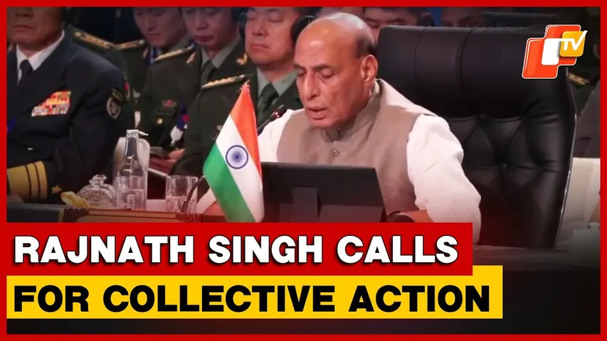Defense Min Rajnath Singh Urges Nations To Unite For Shared Regional Stability At ASEAN Plus Meet