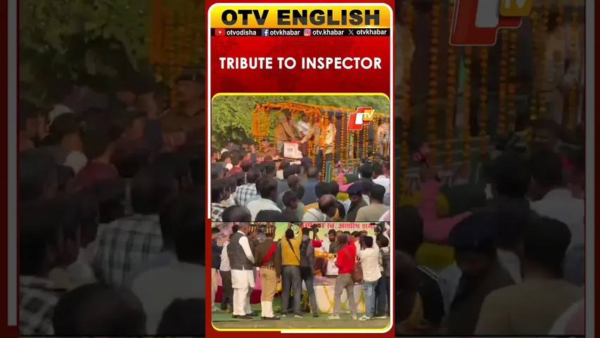 MP CM Mohan Yadav Attends Last Rites Of Inspector Ashish Sharma, Killed In Anti-Naxal Ops