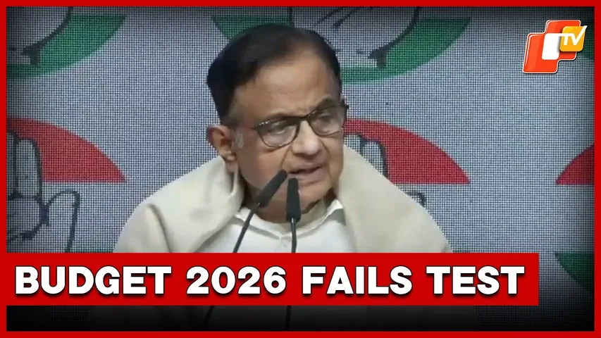 P Chidambaram Slams Union Budget 2026 In Delhi | OTV