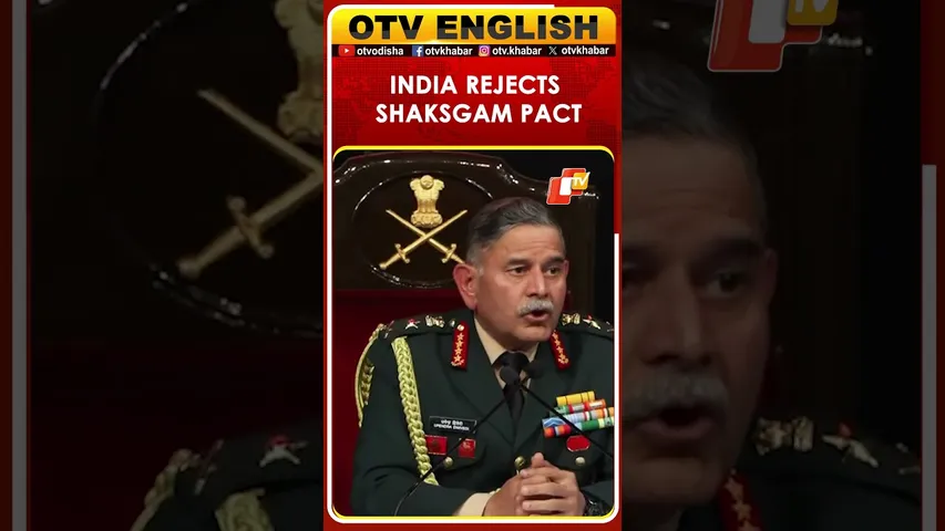 India's Army Chief General Upendra Dwivedi Slams Illegal Pak-China Shaksgam Deal