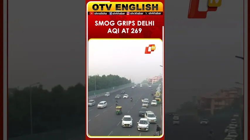 Toxic Smog Engulfs Delhi’s Dhaula Kuan, AQI Reaches 269