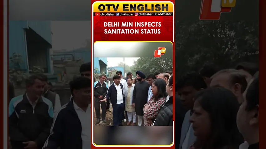 Environment Min Manjinder Singh Sirsa Inspects Status Of Sanitation & Cleanliness At Vasant Kunj